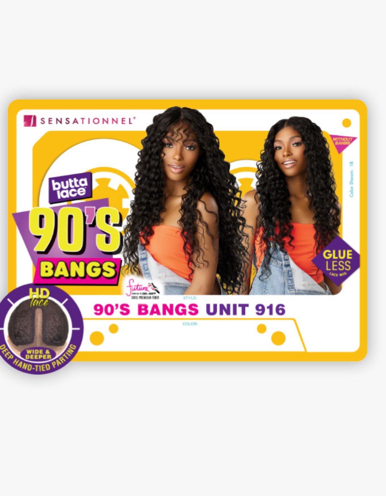 Butta Lace 90’s Bangs 916